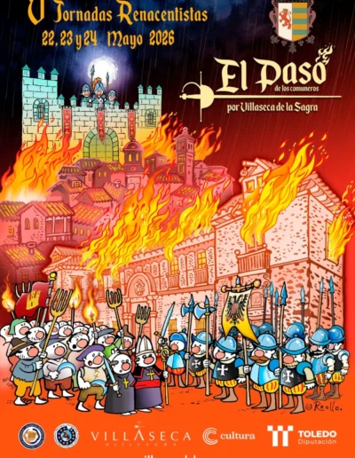 Cartel V Jornadas Renacentistas Paso