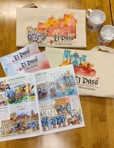 Cómic El Paso Villaseca de la Sagra