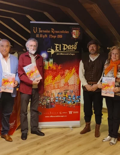 Cartel V Jornadas Renacentistas Paso