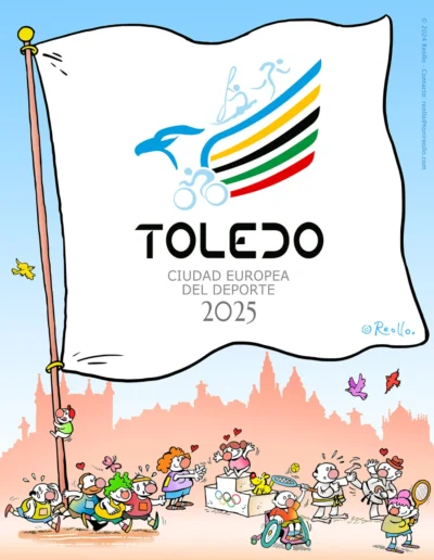 Logo Toledo Ciudad Europea Deporte 2025