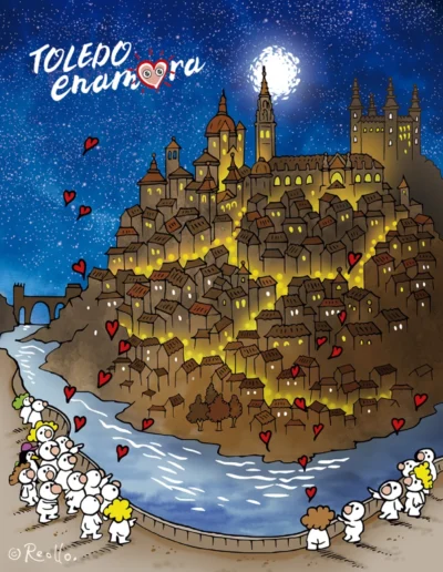 Toledo Enamora - Skyline nocturno