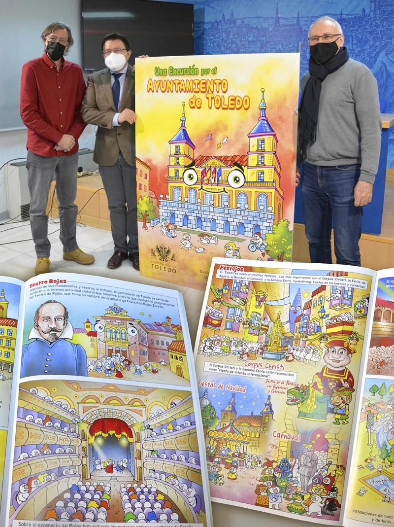 tonireollo-ayuntamiento-toledo-comic-1 Cartel V Jornadas Renacentistas Paso