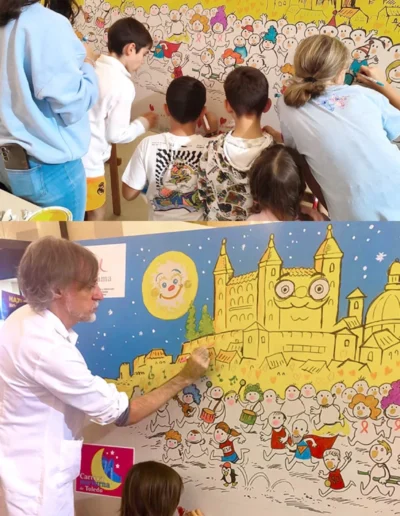 Carrera Nocturna Toledo - Murales