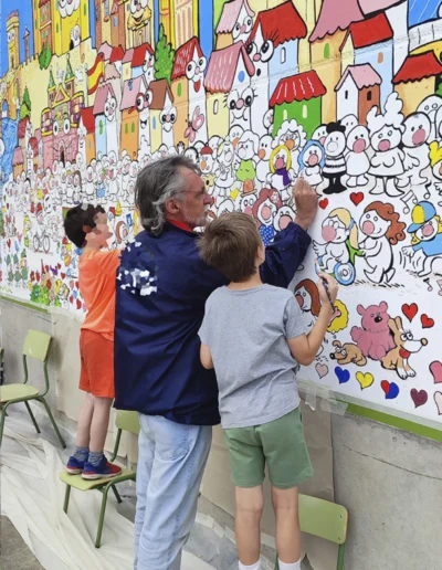 Ceip Europa - Mural