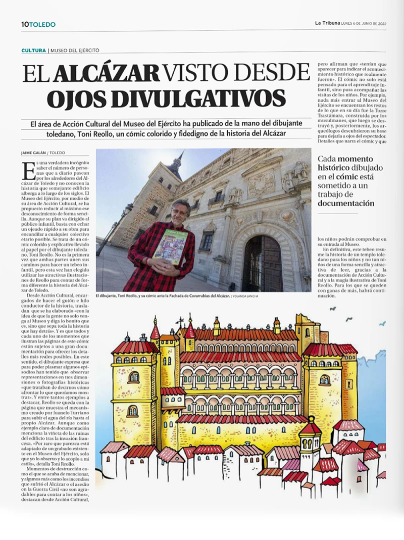 tonireollo-museo-del-ejercito-comic-la-tribuna-3 Cómic El Paso Villaseca de la Sagra